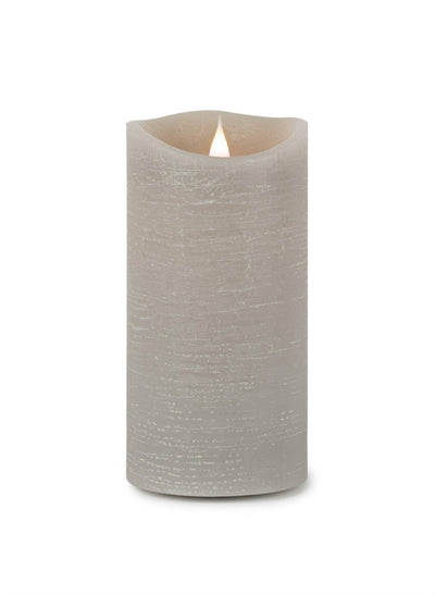 Cozy Grey LED Wax Candle with Handy Remote