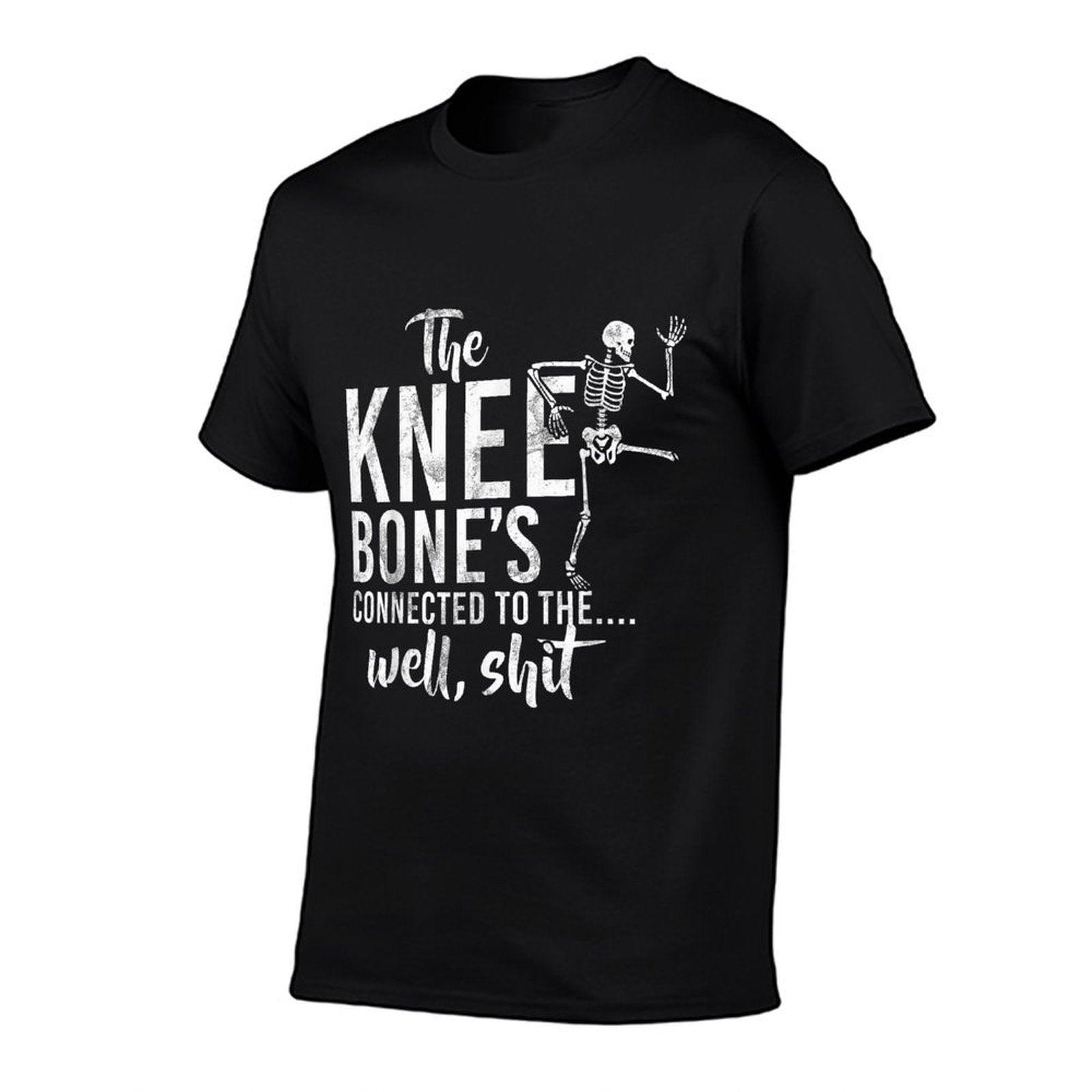 The Knee Bone's Connected To The Well, Shit Amputee Gifts T-Shirt