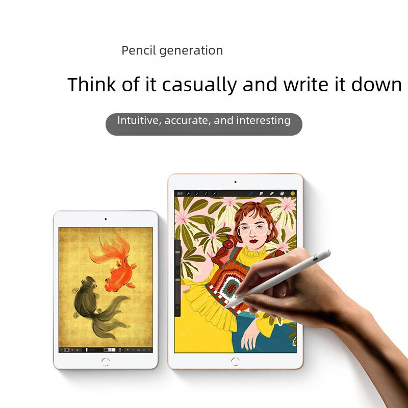 IPad stylus suitable for flat replacement Apple Pencil first and second generation drawing capacitive pens