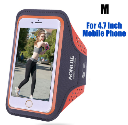 AONIJIE  Running Arm Pack Outdoor Sport Hiking Camping Gym Fitness 5.5 4.7 Inch Touch Screen iPhone 6S Mobile Phone Bag