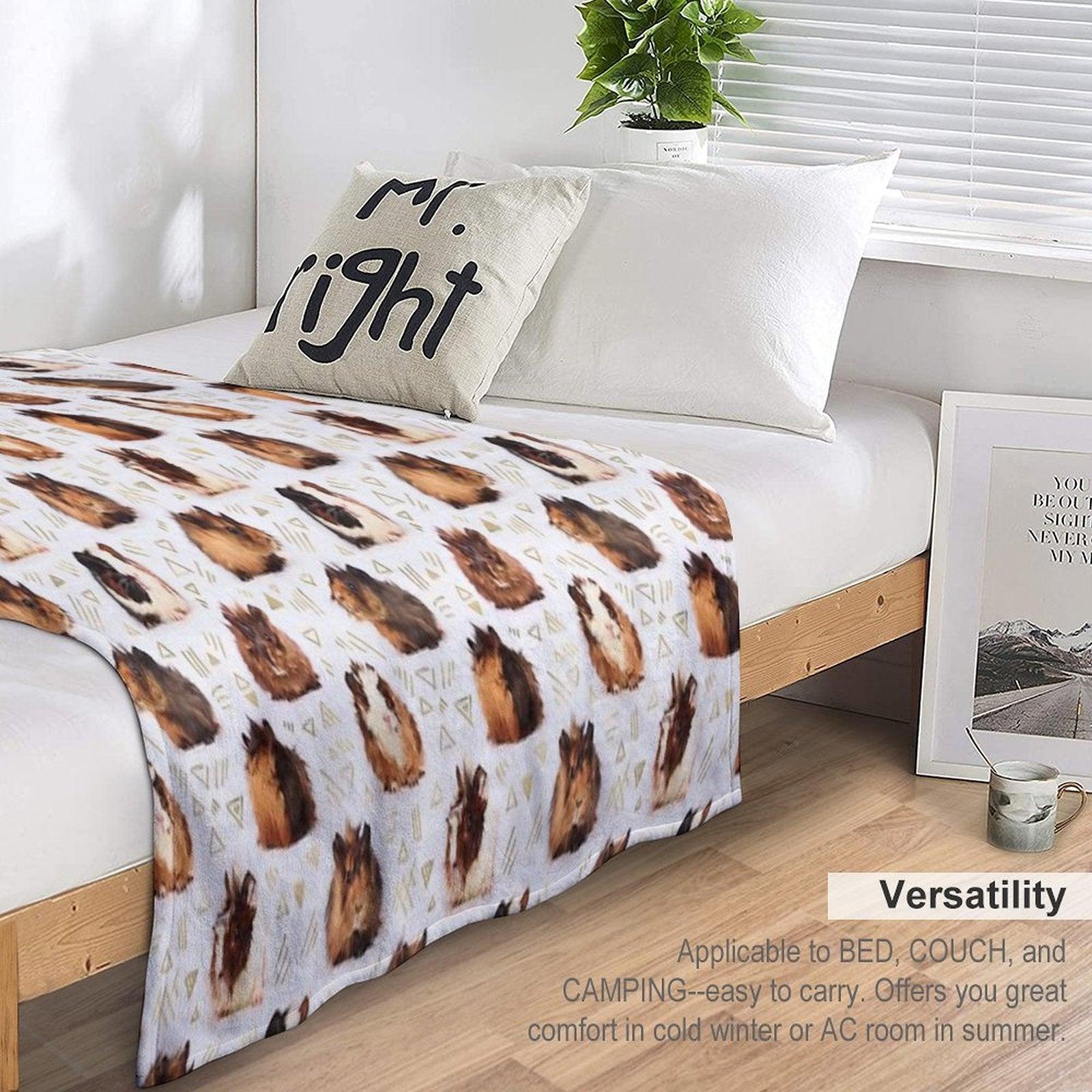 The Essential Guinea Pig Throw Blanket