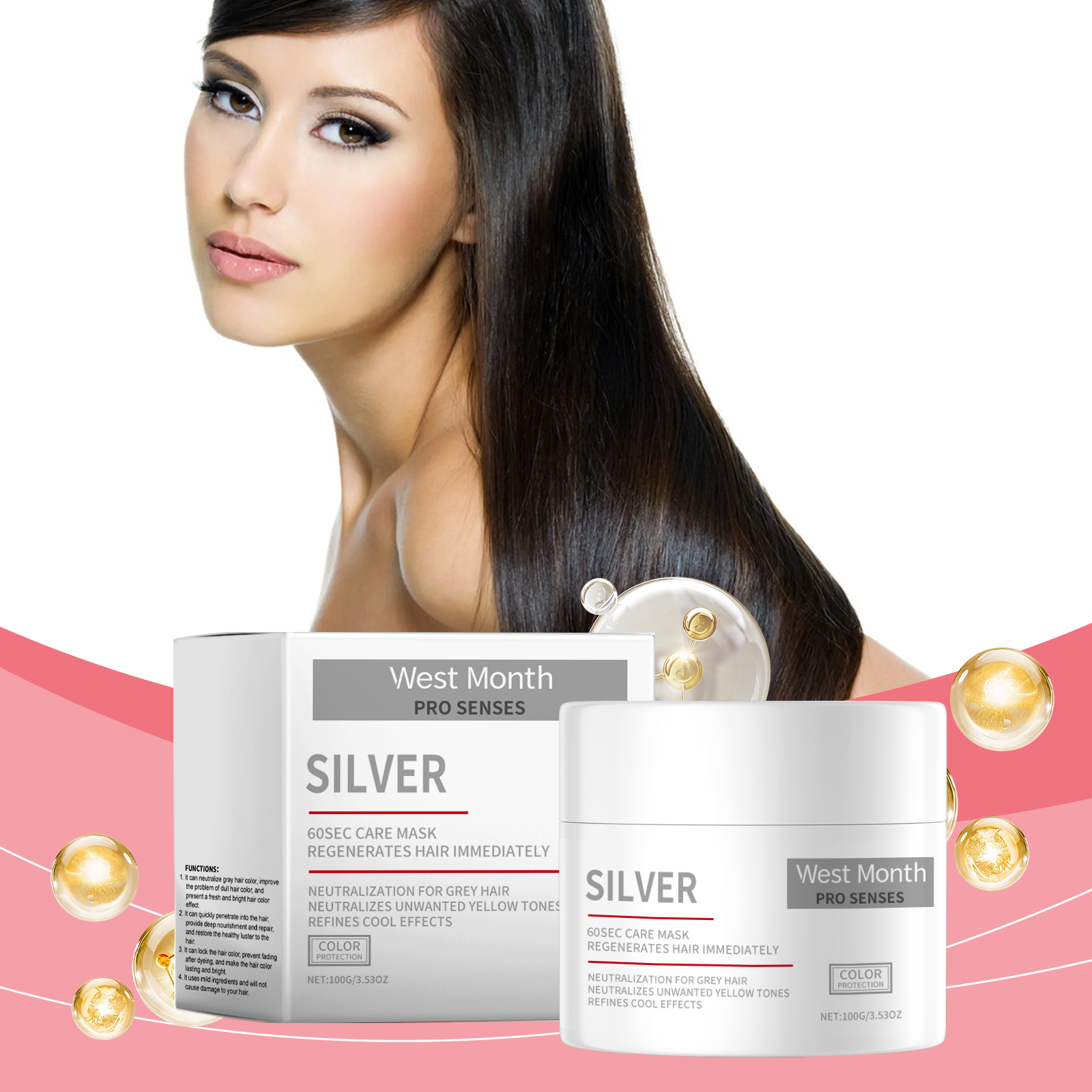 Hair Treatment Hair Mask Repair Dry And Frizzy Hair Moisturizing And Smoothing Hair Treatment