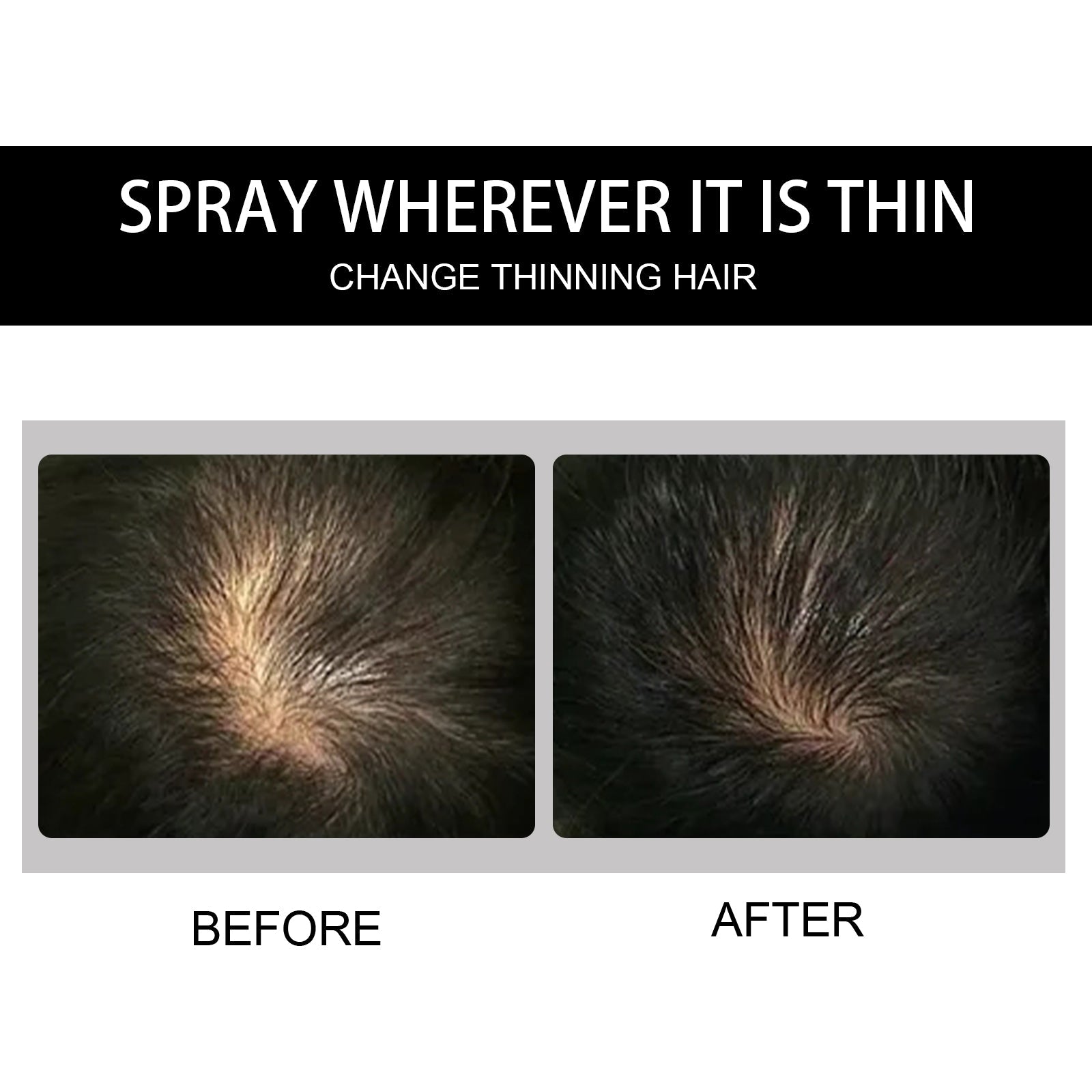 Dense Hair Fiber Powder, Increased Hair Fiber Dense Hair Beauty Hair Plant Fiber Powder