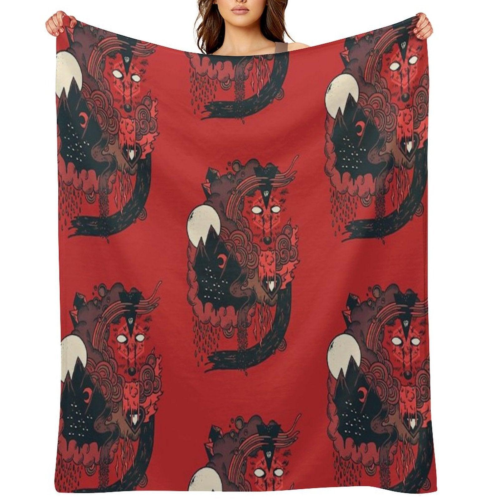 Leader of The Pack Throw Blanket