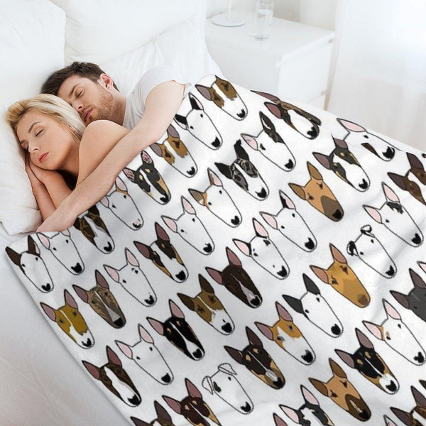 A Metre Of Bullies Throw Blanket