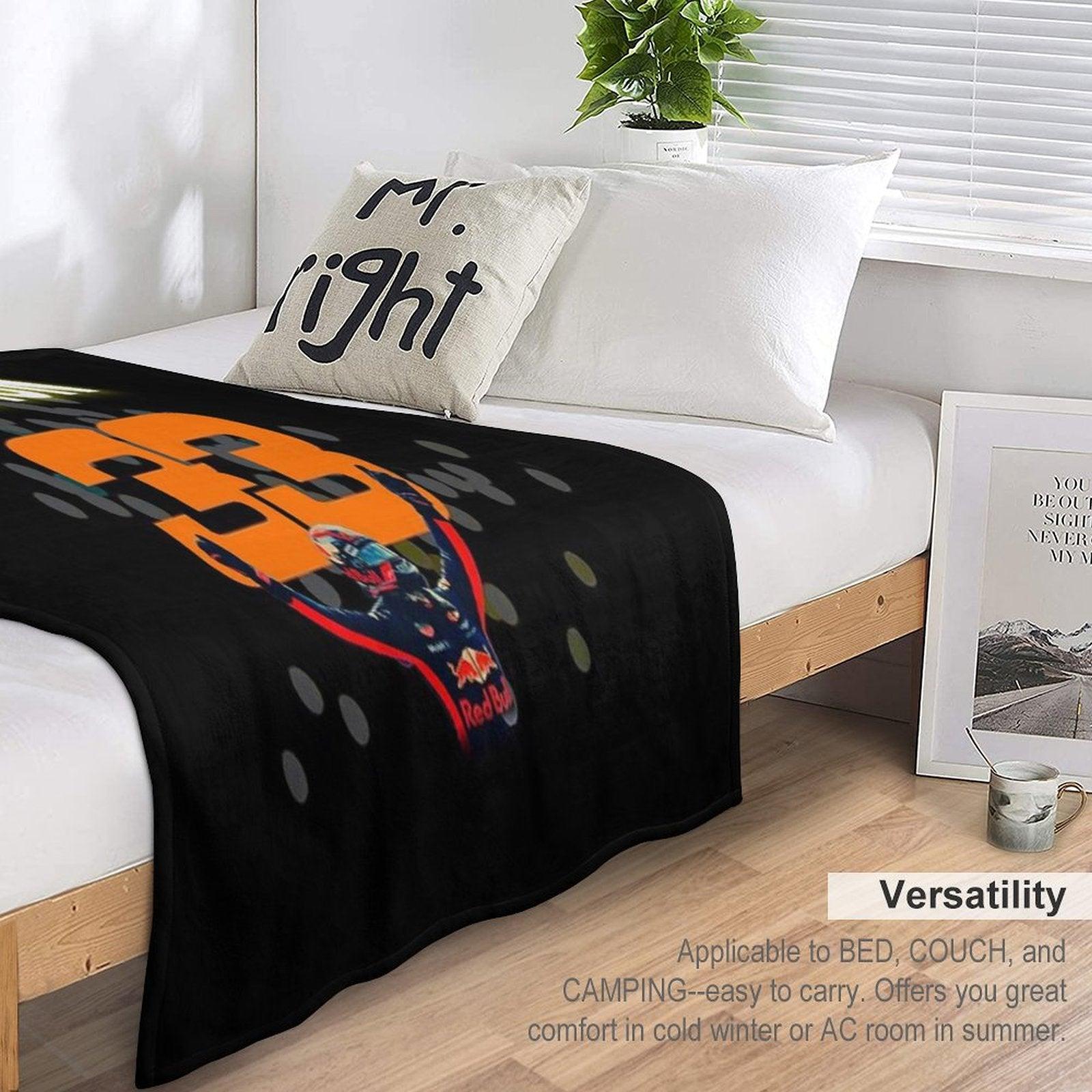 Verstappen Champion Throw Blanket