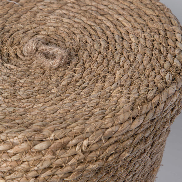 830 - Seagrass Basket with lid