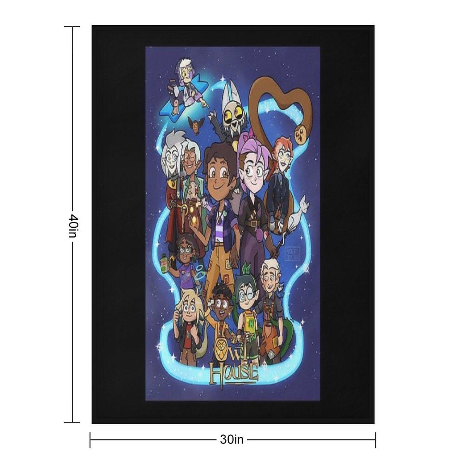The Owl House Finale Throw Blanket