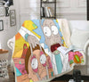 Digital Printed Double Blanket - 150cm×130cm / A
