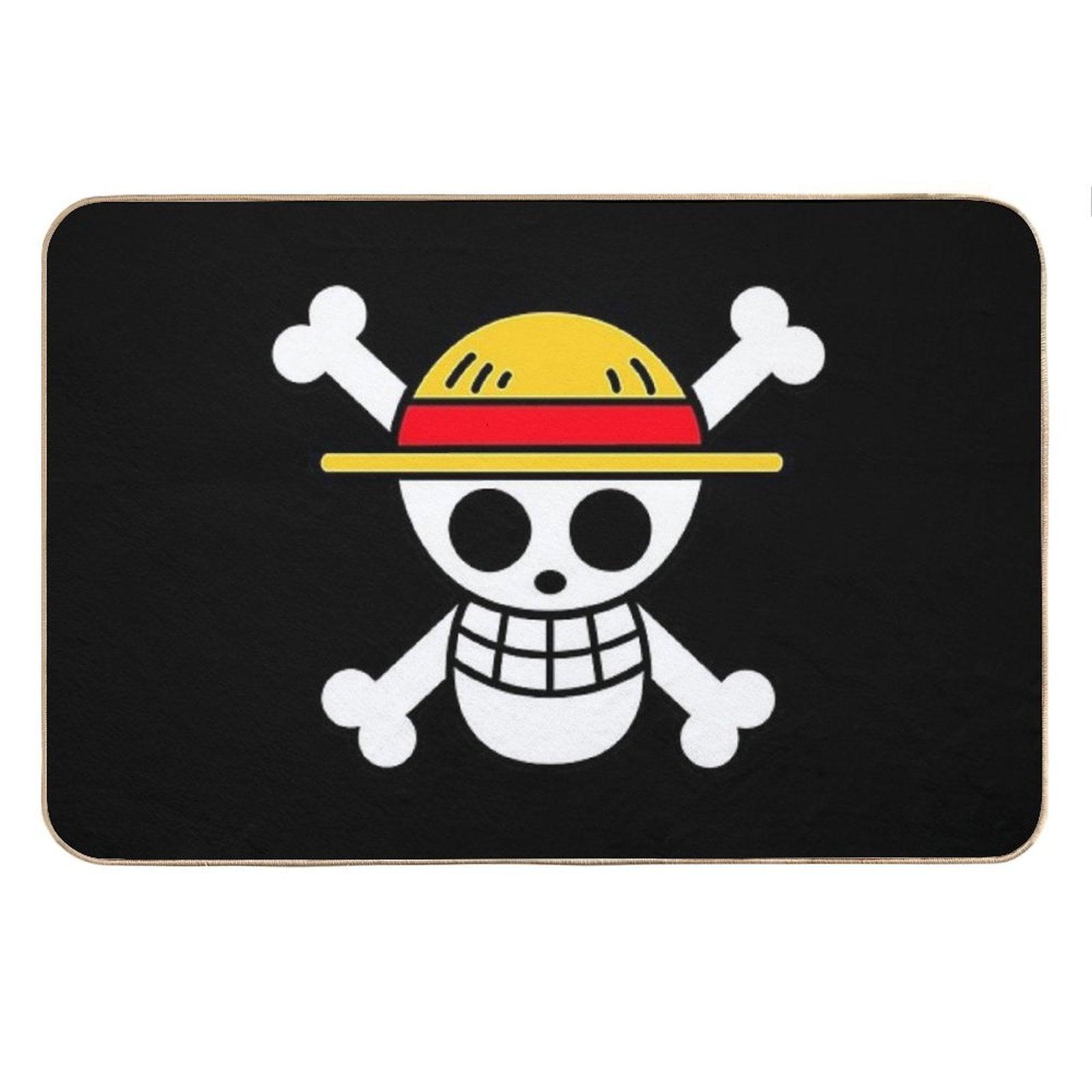 One Piece Mask Stickers Bath Mat