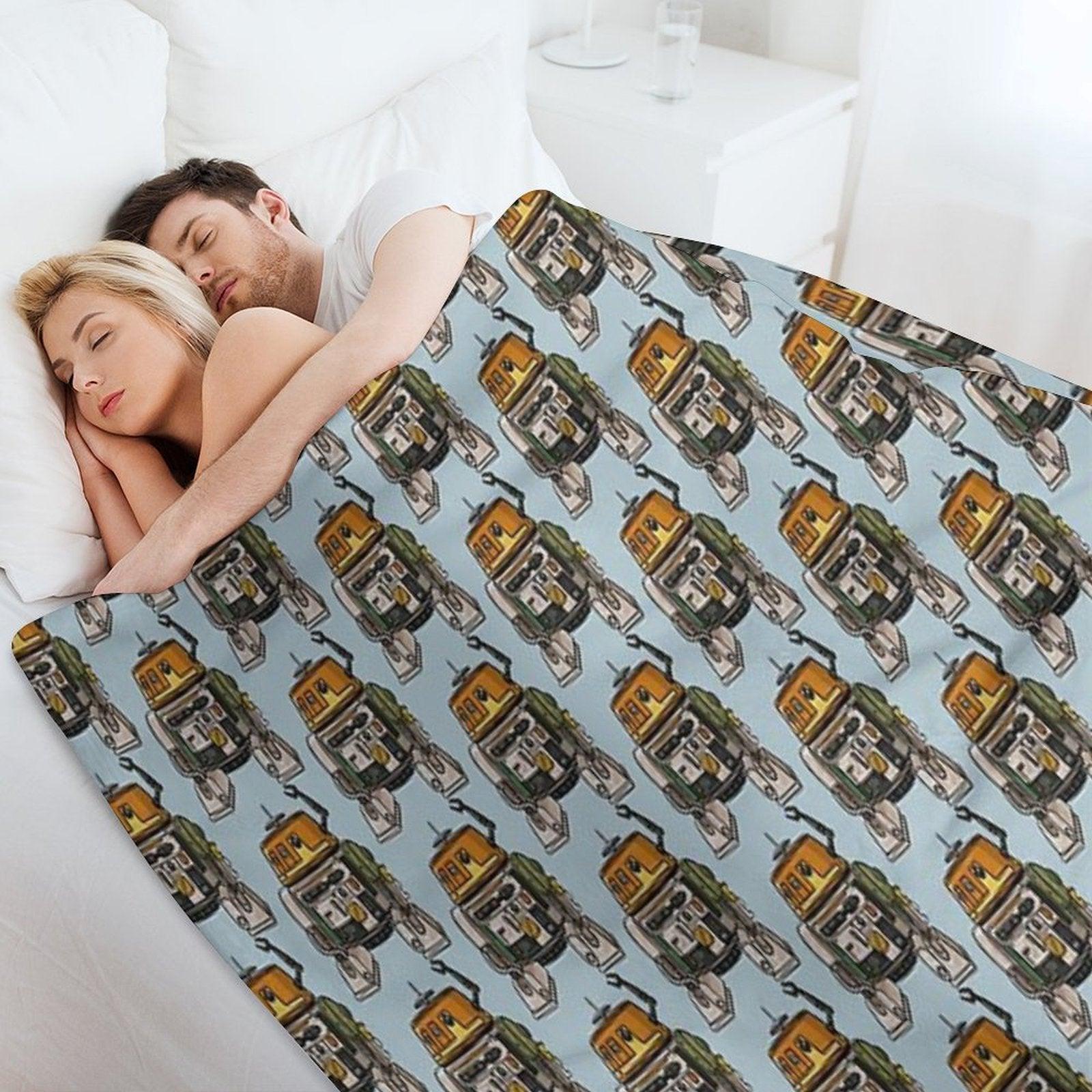 Best Gifts For Men And WomenRebel Toons Chopper Throw Blanket
