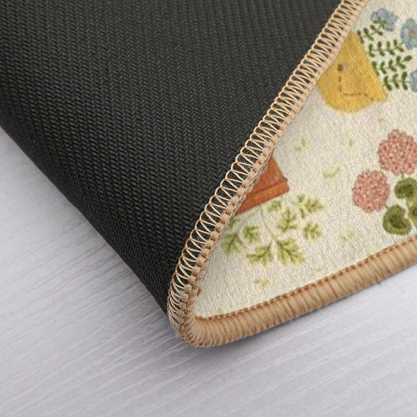 Some Flower Pots Bath Mat