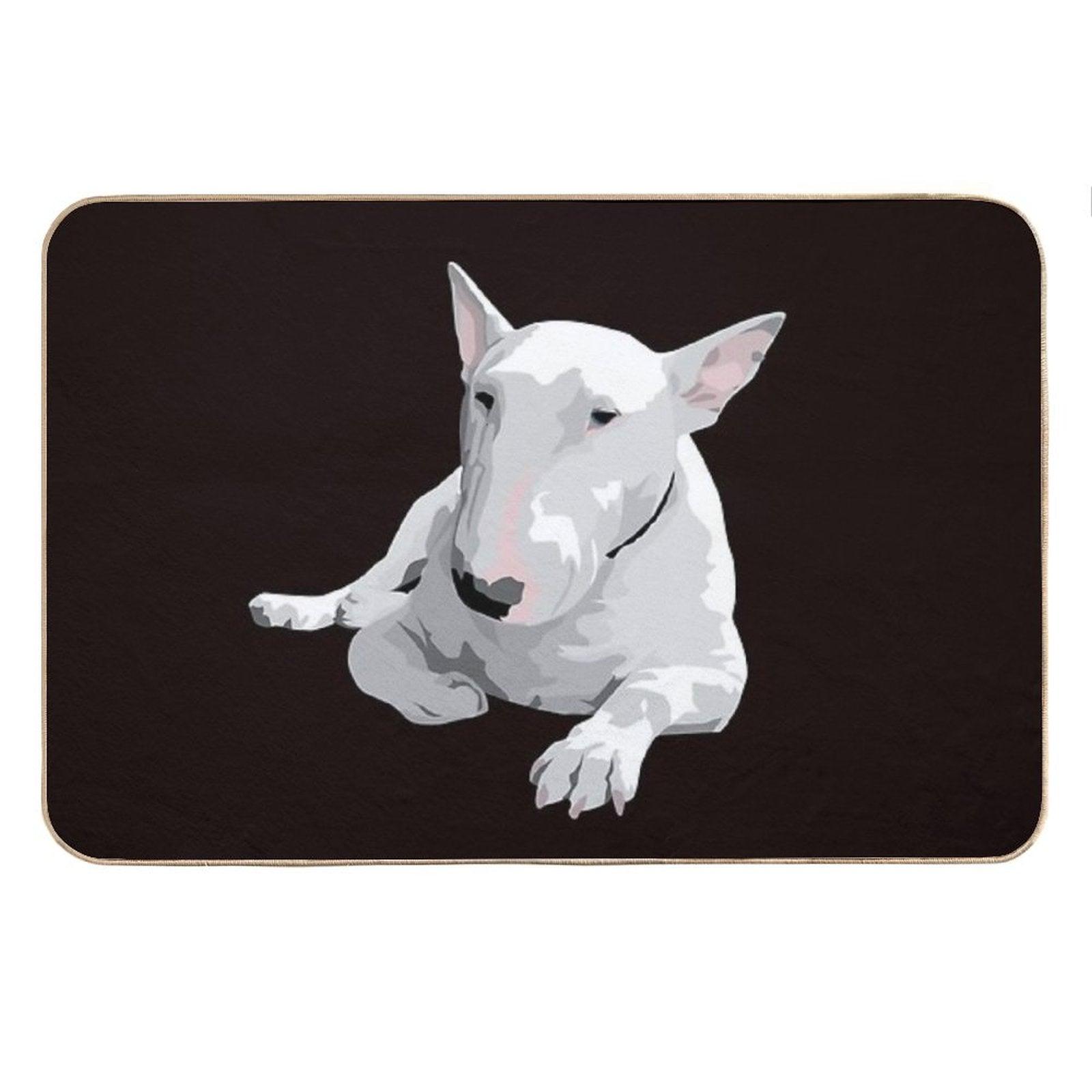 English Bull Terrier Bath Mat