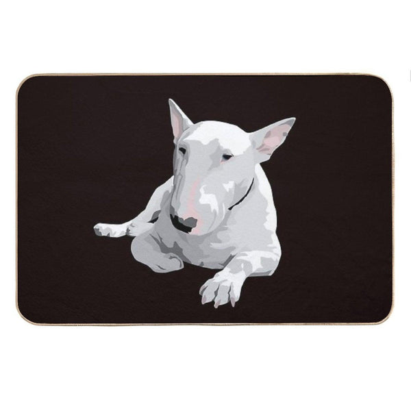 English Bull Terrier Bath Mat