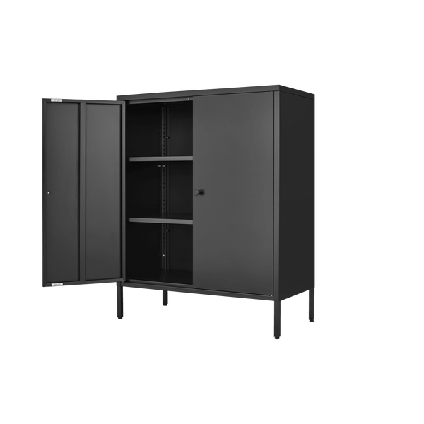 Kitchen Buffet Server Table Accent Sideboard Cupboard Server Buffet Console Table with Doors Cabinet