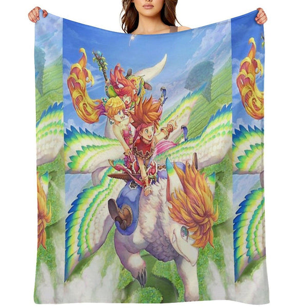 Fly Mana Throw Blanket