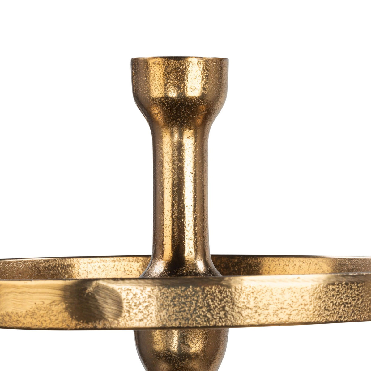 3 Tier Plate Gold Stand - 35