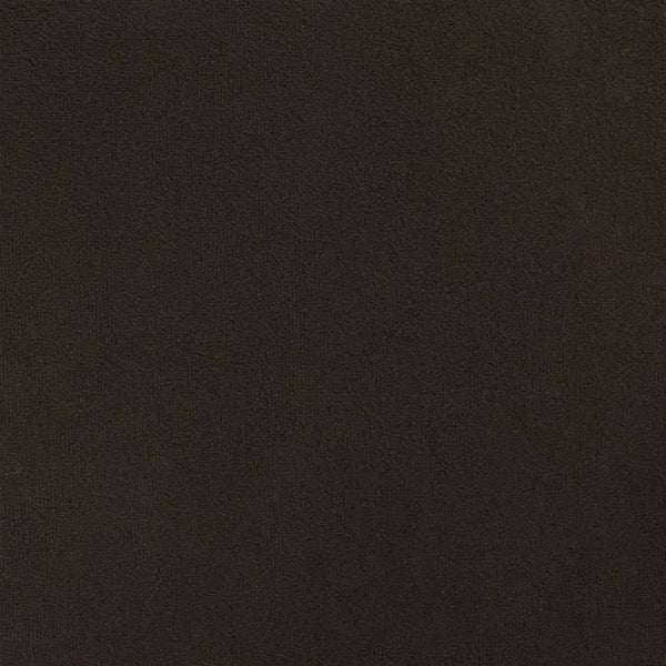 Brown Velvet Upholstered Ottoman With Concealed Storage