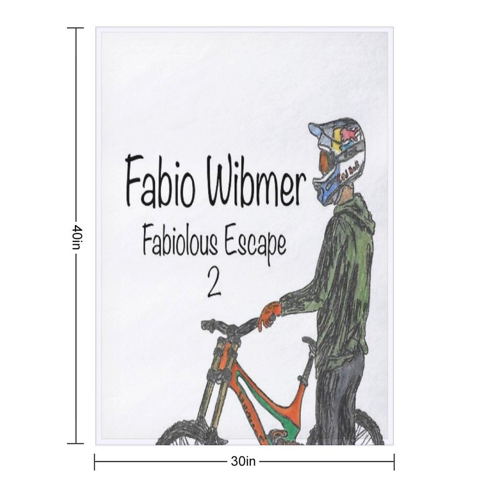 Fabio Wibmer Fabiolous Escape 2 Throw Blanket