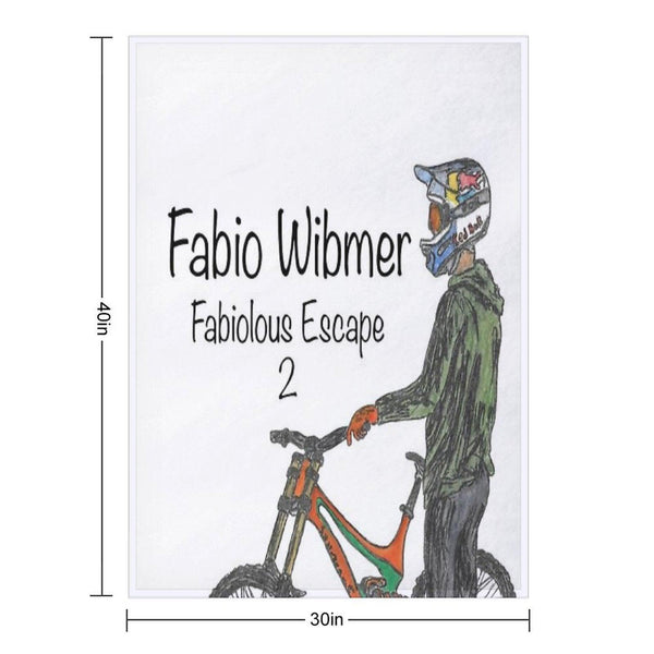 Fabio Wibmer Fabiolous Escape 2 Throw Blanket