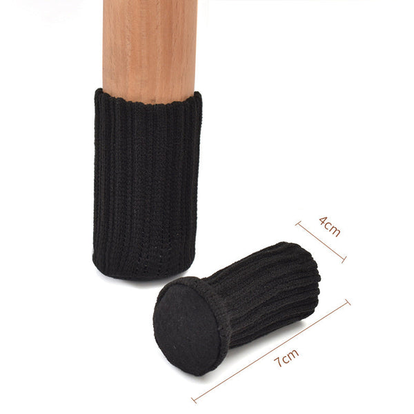 10pcs Felt Cloth Table And Chair Foot Cover Wool Floor Protective Cover Thick Wear-Resistant Non-Slip Mute Stool Chair Felt Foot Pad