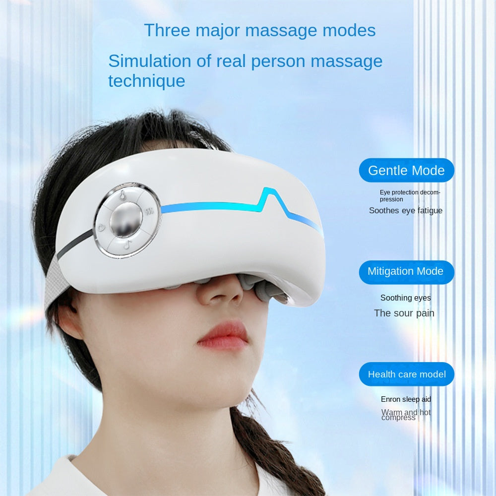 Eye Care Instrument Humidifying Steam Moisturizing Eye Massager Eye Mask Heat Vibration Children's Eye Massager