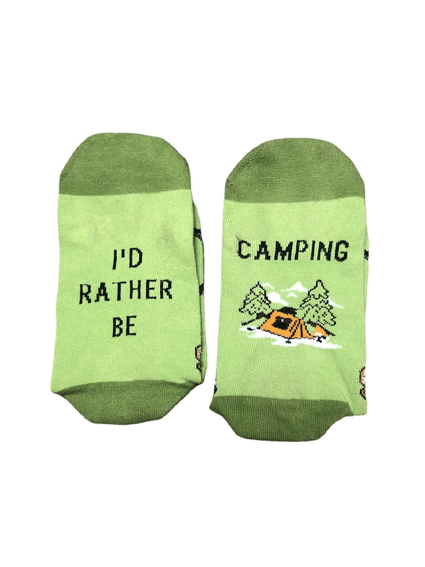 English Letters Socks Outdoor Camping Fishing Mountain Climbing Ski Sports Tube Socks