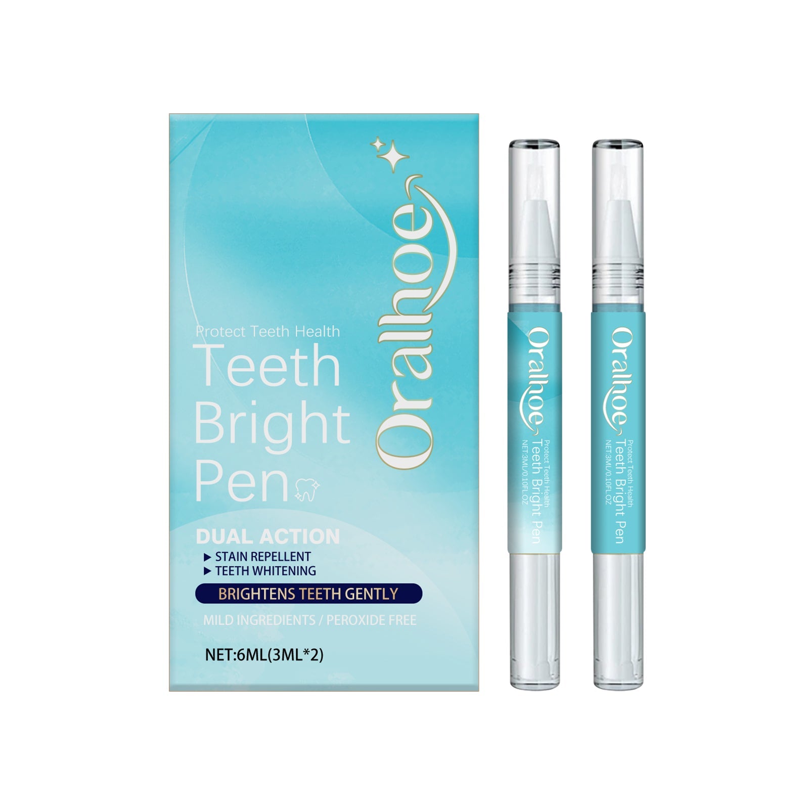 Dental Care Pen, Care For The Mouth Clean Teeth Yellow Tartar Fresh Breath Beauty Pen