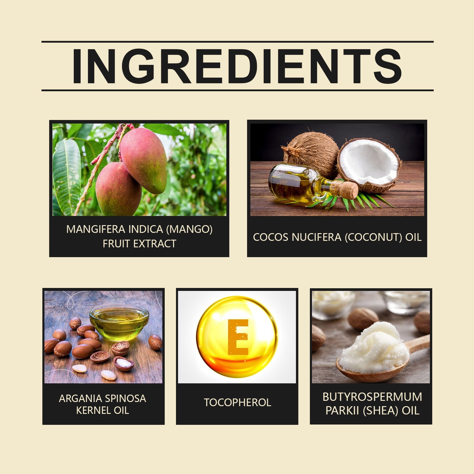 Mango Moisturizing Moisturizer Nourishes, Hydrates, Hydrates, Rejuvenates And Rejuvenates Creamy Skin Care Cream