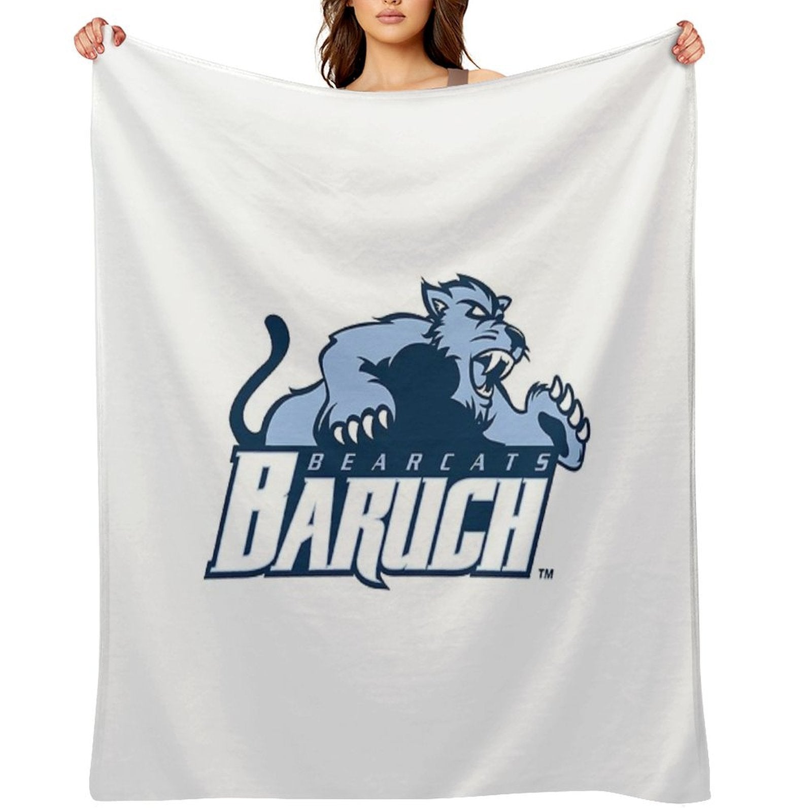 Baruch Bearcats Premium Throw Blanket