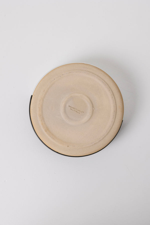 Dawson Stoneware Bowl - Matte Black/White - Set of 6
