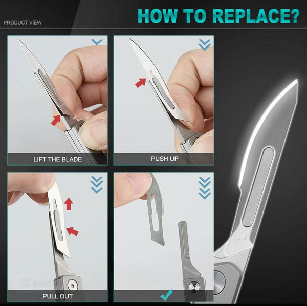 EdgeLite Folding Scalpel