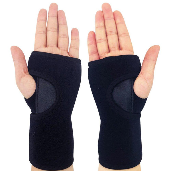 1PCS Manufacturers Direct Selling Outdoor Sports Protective Clothing Steel Plate Protection Bracer hu shou zhang Sports Fitness Equip