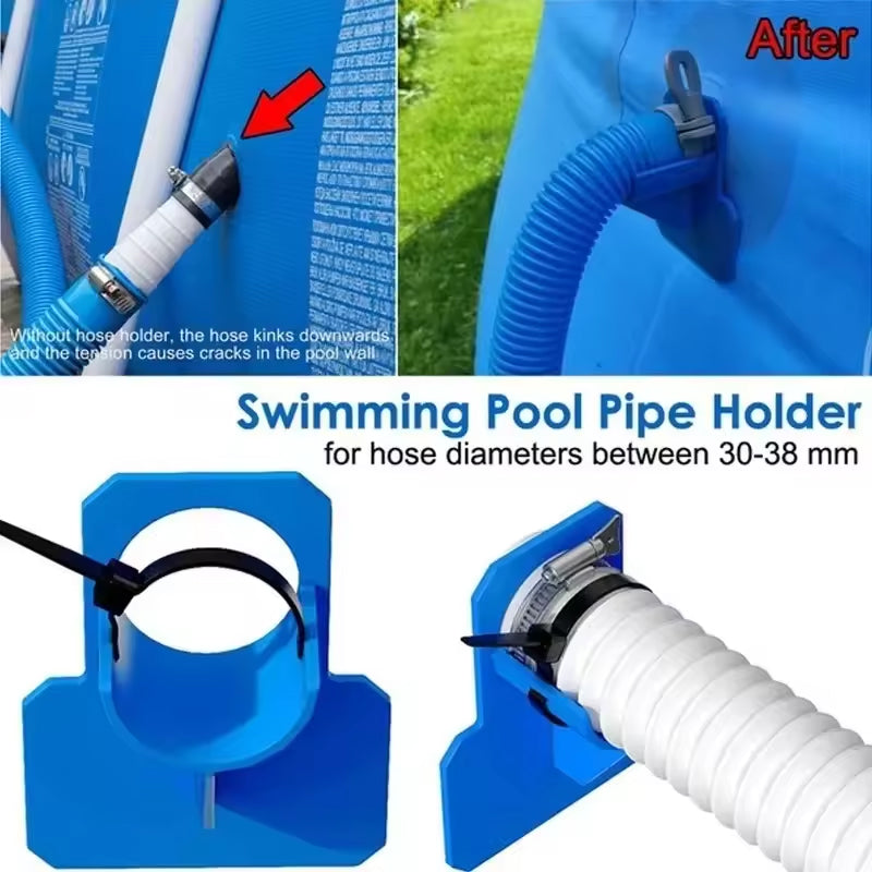 Adjustable Intex Pool Hose Holder - Durable Anti-Slip Mount, Summer Accessory