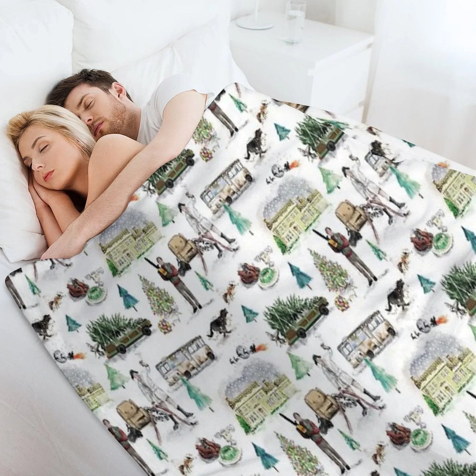 Lampoons Christmas Throw Blanket
