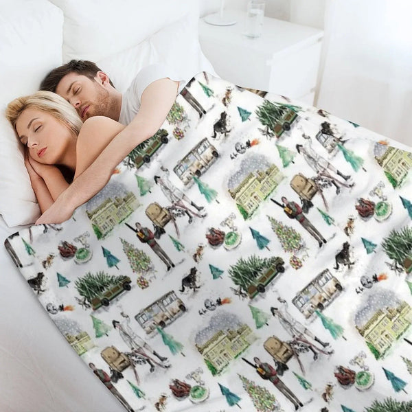 Lampoons Christmas Throw Blanket