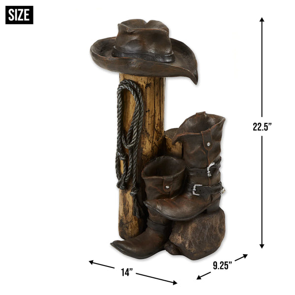 Wild Western Water Fountain - Gifts for You 'n Me