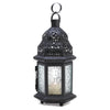 CLEAR GLASS MOROCCAN LANTERN