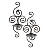 SCROLLWORK CANDLE SCONCES