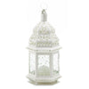 WHITE MOROCCAN LANTERN