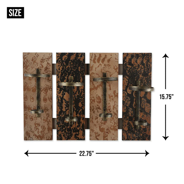 RUSTIC WINE WALL RACK - Gifts for You 'n Me