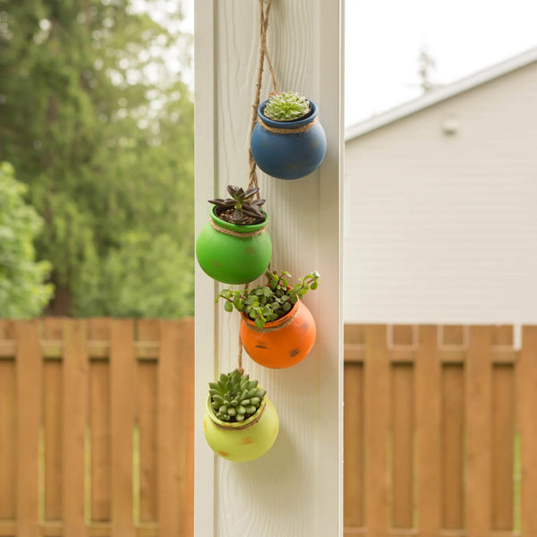 Fiesta Terra Cotta Dangling Pots - Gifts for You 'n Me