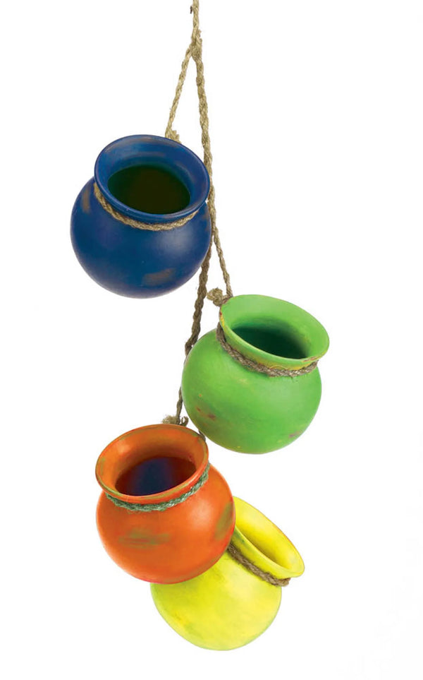 Fiesta Terra Cotta Dangling Pots - Gifts for You 'n Me