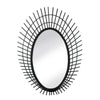 RIKI LARGE BLACK BAMBOO MIRROR