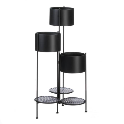 3-Tier Barrel Bucket Plant Stand