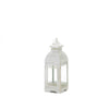 WHITE LACE VICTORIAN STYLE LANTERN