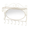 MIRRORED WALL SHELF