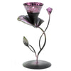 LILAC LILY PAD TEALIGHT HOLDER