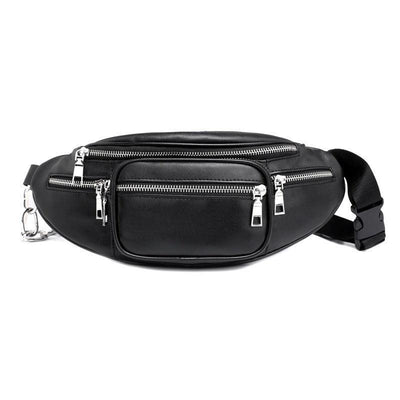 Chain waist bag unisex shoulder messenger bag small bag
