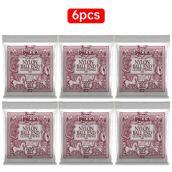 6 sets of Ernie Ball 2003-2008Folk strings，2403-2409classical strings for electric & acoustic guitars
